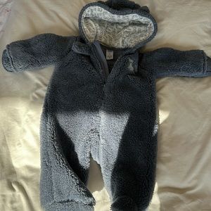 3 month winter bear coverall